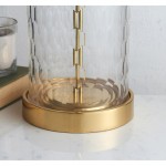Wistow - Base Only - Brass Table Lamp with Clear Glass  Wistow - Base Only - Brass Table Lamp with Clear Glass