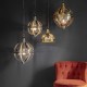 Ceiling Lights - Vienna - Clear Glass & Bright Nickel Big Lantern Pendant Endon-73108 - Vienna - Clear Glass & Bright Nickel Big Lantern Pendant