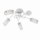 Bathroom Lights - Colby - Polished Chrome with Glass 5 Light Centre Fitting Endon-73601 - Colby - Polished Chrome with Glass 5 Light Centre Fitting