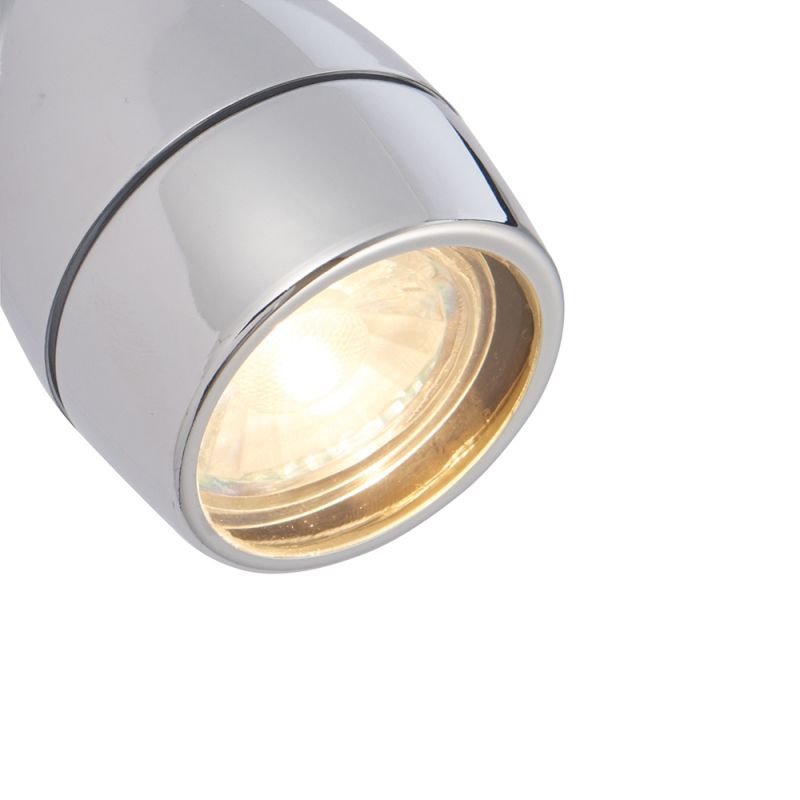 Bathroom Lights - Porto - Bathroom Polished Chrome Single Spotlight Endon-73691 - Porto - Bathroom Polished Chrome Single Spotlight