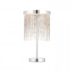 Zelma - Chrome LED Table Lamp with Delicate Chains Zelma - Chrome LED Table Lamp with Delicate Chains