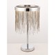 Endon-73769 - Zelma - LED Chrome Ring & Delicate Chains Table Lamp