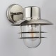 Endon-74703 - Jenson - Polished Stainless Steel and Glass Downlight Wall Lamp