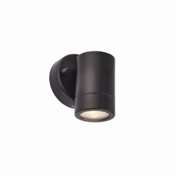 Palin - Outdoor Black Downlight Wall Lamp