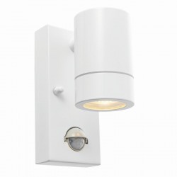 Palin - White Downlight PIR Wall Lamp