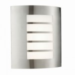 Bianco - LED Opal & Stainless Steel Wall Lamp