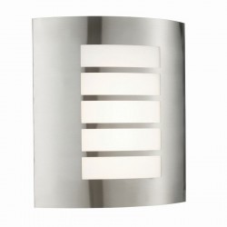 Bianco - LED Opal & Stainless Steel Wall Lamp