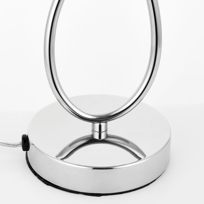 Table & Floor Lamp - Aerith - Smoky Mirror Glass & Chrome Touch Table Lamp Endon-76125 - Aerith - Smoky Mirror Glass & Chrome Touch Table Lamp