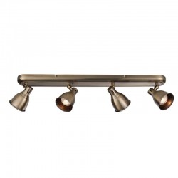 Westbury - Antique Brass 4 Light Spotlights Westbury - Antique Brass 4 Light Spotlights
