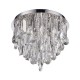 Endon-76341 - Siena - Crystal & Chrome 3 Light Ceiling Lamp