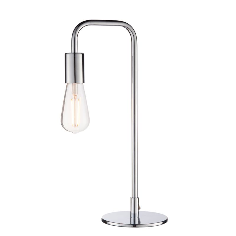 Table & Floor Lamp - Rubens - Polished Chrome Table Lamp Endon-76344 - Rubens - Polished Chrome Table Lamp