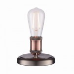 Hal - Aged Pewter & Aged Copper Small Table Lamp Hal - Aged Pewter & Aged Copper Small Table Lamp