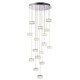 Endon-76486 - Prisma - LED Crystal & Chrome 16 Light Cluster Pendant