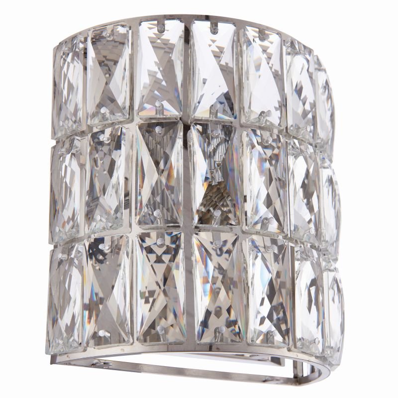Endon-76515 - Verina - Crystal with Polished Chrome Wall Lamp