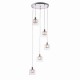 Endon-76520 - Verina - Crystal and Clear Glass Diffuser 5 Light Cluster Pendant