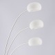 Endon-76567 - Jaspa - LED White & Satin Nickel 3 Light Floor Lamp