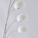 Endon-76568 - Jaspa - LED White & Satin Nickel 5 Light Floor Lamp