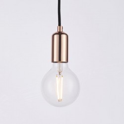 Studio - Copper & Black 6 Light Spider Pendant Studio - Copper & Black 6 Light Spider Pendant