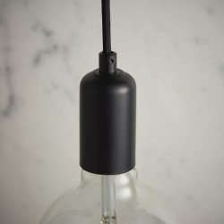 Studio - Matt Black Suspension E27 Studio - Matt Black Suspension E27