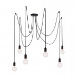 Studio - Matt Black 6 Light Spider Pendant Studio - Matt Black 6 Light Spider Pendant