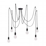 Studio - Matt Black 6 Light Spider Pendant Studio - Matt Black 6 Light Spider Pendant