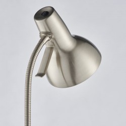 Amalfi - Satin Nickel Floor Lamp Amalfi - Satin Nickel Floor Lamp