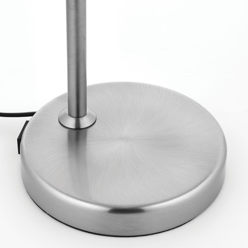 Endon-76645 - Amalfi - Satin Nickel Task Lamp with USB