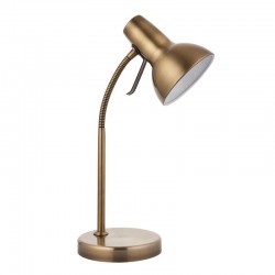 Amalfi - Antique Brass Task Lamp with USB Amalfi - Antique Brass Task Lamp with USB
