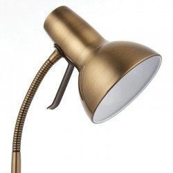 Amalfi - Antique Brass Task Lamp with USB Amalfi - Antique Brass Task Lamp with USB