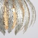 Endon-76678 - Delphine - Silver Painted Floral 3 Light Hanging Pendant
