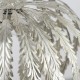 Endon-76678 - Delphine - Silver Painted Floral 3 Light Hanging Pendant