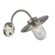 Outdoor - Lincoln - Brushed Stainless Steel & Glass PIR Wall Lamp Endon-76834 - Lincoln - Brushed Stainless Steel & Glass PIR Wall Lamp