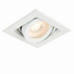 Xeno - Square Matt White Recessed Downlight