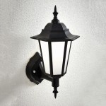Evesham - Traditional Matt Black CCT Wall Lamp