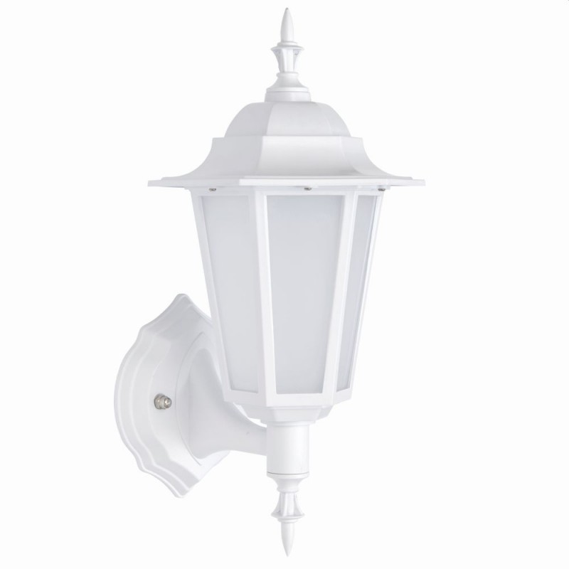 Saxby-78618 - Evesham - Traditional Matt White Wall Lamp 4000K