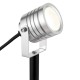 Saxby-78635 - Luminatra - LED Silver Spike Spot