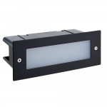 Seina - LED 4000K Black & Frosted Glass Brick Light Seina - LED 4000K Black & Frosted Glass Brick Light