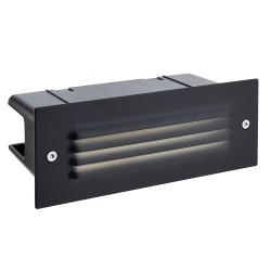 Seina - LED 4000K Black with Grill Brick Light Seina - LED 4000K Black with Grill Brick Light