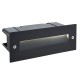 Saxby-78644 - Seina - LED 4000K Black & Frosted Glass Brick Light
