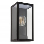 Breton - Outdoor Black Lantern Wall Lamp Breton - Outdoor Black Lantern Wall Lamp