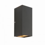 Glover - LED Matt Black Up&Down CCT Wall Lamp Glover - LED Matt Black Up&Down CCT Wall Lamp