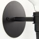 Wall Lights - Studio - Matt Black Plug-in Wall Lamp Endon-79382 - Studio - Matt Black Plug-in Wall Lamp