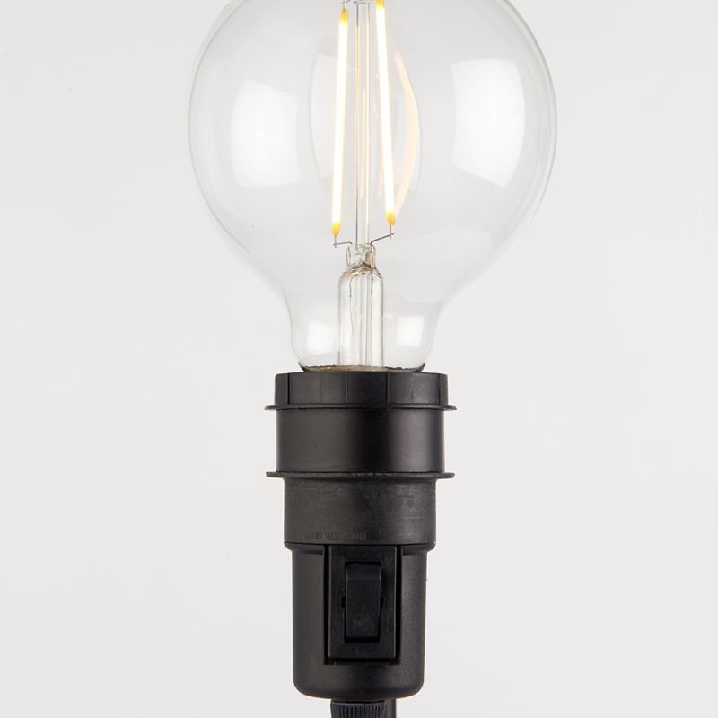 Table & Floor Lamp - Studio - Matt Black Table Lamp Endon-79383 - Studio - Matt Black Table Lamp