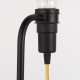 Table & Floor Lamp - Studio - Matt Black Table Lamp Endon-79383 - Studio - Matt Black Table Lamp