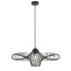 Accessories - Curl - Matt Black Geometric Shade for Pendant Endon-79622 - Curl - Matt Black Geometric Shade for Pendant