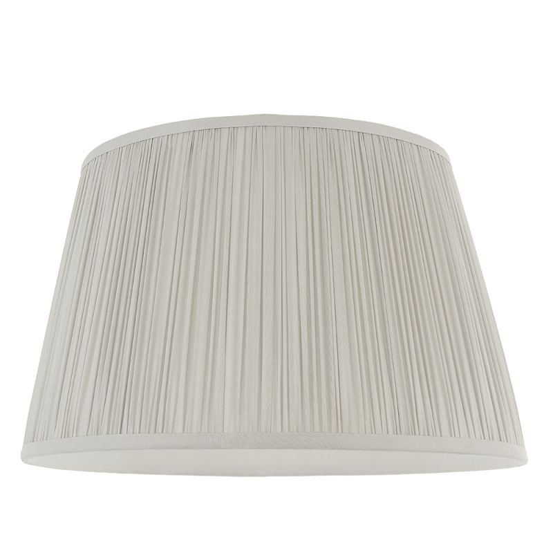 Accessories - Freya - Shade Only - 14 inch Silver Silk Shade Endon-79630 - Freya - Shade Only - 14 inch Silver Silk Shade
