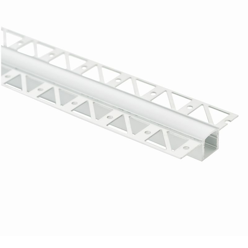 LED Lights - Profile - 2m Extrusion Plaster-in Profile for LED Strip Light Saxby-80500 - Profile - 2m Extrusion Plaster-in Profile for LED Strip Light