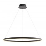Staten - Matt Black Round LED Pendant Staten - Matt Black Round LED Pendant
