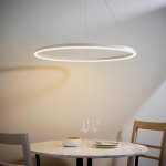 Staten - Matt White Round LED Pendant Staten - Matt White Round LED Pendant