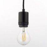 Studio - Matt Black Suspension E27 Studio - Matt Black Suspension E27